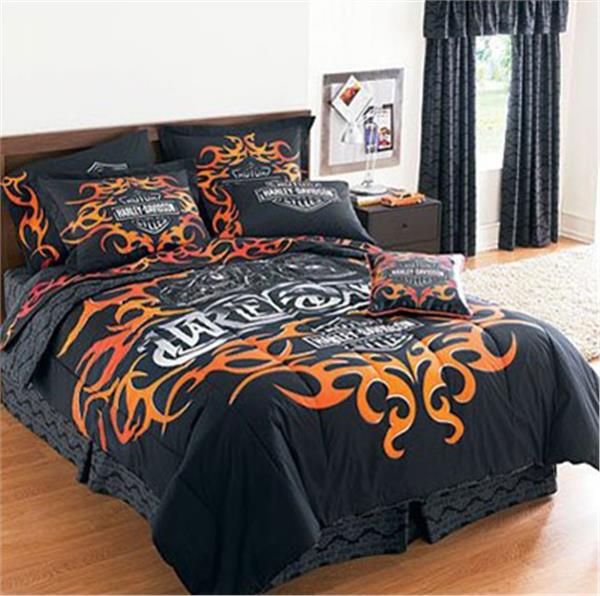 harley davidson baby bedding set