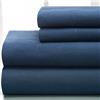 Winter Nights Solid Flannel Sheet Sets 100 %Cotton