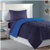 Dorm Room Bed & Bath-XL Twin Size 10 PC Set  Navy/Royal Blue