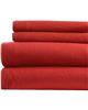 Winter Nights Solid Flannel Sheet Sets 100 %Cotton