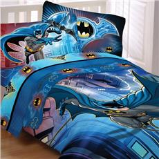 Batman Bedding for Kids-Lightning Night | By DomesticBin