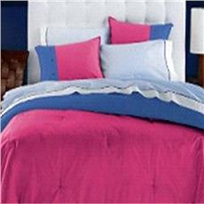 Dorm Room In A Box-XL Twin Size 10 PC Set  Rose/Blue | By DomesticBin