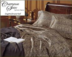 LEOPARD PRINT Satin Sheets & Comforter Sets