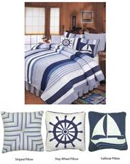 Nantucket Dream Cotton Quilts and Bedding Accessories