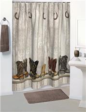 SADDLE UP Shower Curtain & Accessories