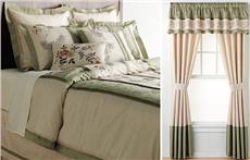 Ashlyn 8pc Comforter Sets & Window Treatments