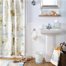 Blue Waters Shower Curtain, Towels & Bathroom Accessories