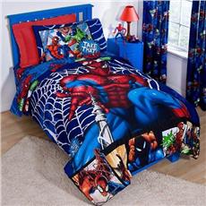 Spiderman Comic Kids Bedding for Boys | By DomesticBin