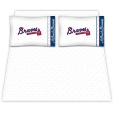 Atlanta Braves Microfiber Sheet Sets &amp; Extra Pillowcases | By DomesticBin