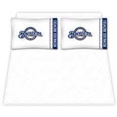 Milwaukee Brewers Microfiber Sheet Sets &amp; Extra Pillowcases | By DomesticBin