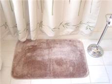 DECORATIVE PLUSH BATHROOM RUGS--21"x32" RUG