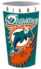 Miami Dolphins Wastebasket | By DomesticBin