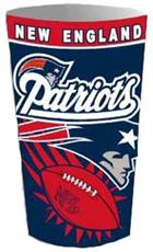 New England Patriots Wastebasket | By DomesticBin