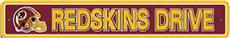 Washington Redskins Street Sign | By DomesticBin