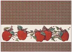 COUNTRY APPLE Placemat | By DomesticBin