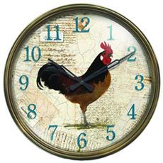 Rooster Resin Wall Clock | By DomesticBin