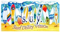 S.U.V. Beach Towel | By DomesticBin