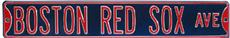 Boston Red Sox Ave Steel Street Sign | By DomesticBin