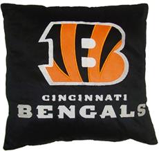 Cincinnati BENGALS 16&quot; Plush Pillow | By DomesticBin