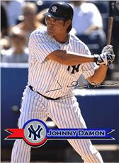 Johnny Damon Tapestry Throw | By DomesticBin