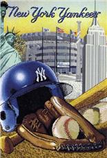 New York Yankees Tapestry Throw | By DomesticBin