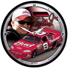 Dale Earnhardt Jr 12.75&quot; Round Clock | By DomesticBin