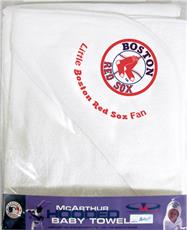 Boston Red Sox Hooded Baby Towel | By DomesticBin