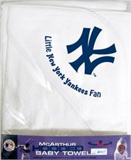 New York Yankees Hooded Baby Towel | By DomesticBin