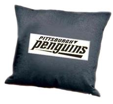 PITTSBURGH PENGUINS Denim 18&quot; Square Pillow | By DomesticBin