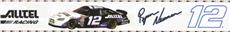 NASCAR #12 Ryan Newman Blue Wallborder | By DomesticBin