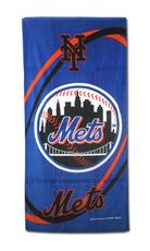 New York Mets Fiber Reactive Beach Towel | By DomesticBin