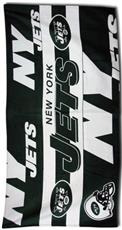 New York Jets Fiber Reactive Beach Towel | By DomesticBin