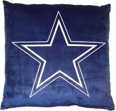 NFL Dallas Cowboys 27&quot; Euro Pillow | By DomesticBin