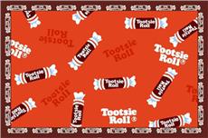 Tootsie Roll Candy Fun Rug | By DomesticBin