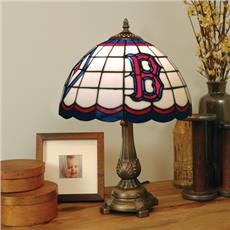 Boston Red Sox Tiffany Table Lamp | By DomesticBin