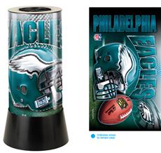 Philadelphia Eagles Rotating Lamp | By DomesticBin