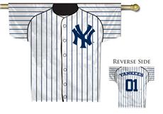 MLB New York Yankees 2-Sided Jersey House Flag | By DomesticBin