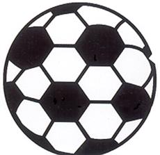 SOCCERBALL Fun Rug | By DomesticBin