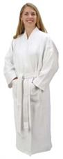 Waffle Weave Bath Robe 100% Cotton | By DomesticBin