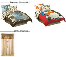 X Games POP CULTURE Reversible Bedding for Boys