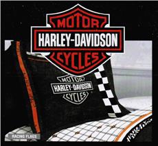 Harley Davidson RACING FLAG Bedding