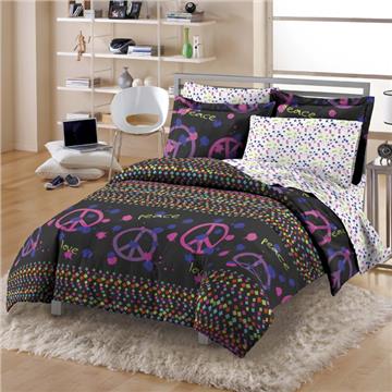 Confetti Peace Bed In A Bag Set | By DomesticBin