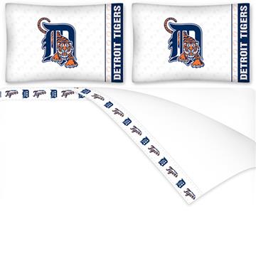 Detroit Tigers Microfiber Sheet Sets &amp; Extra Pillowcases | By DomesticBin