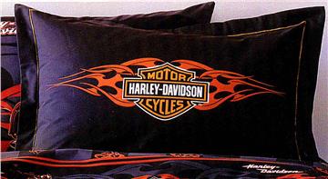 harley davidson pillow shams