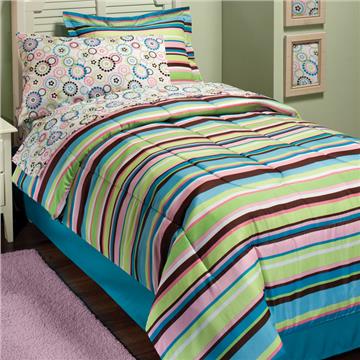 Mia Stripe Bed In A Bag Sets