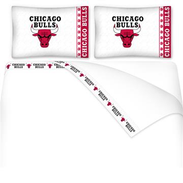 Chicago Bulls Microfiber Sheet Sets &amp; Extra Pillowcases | By DomesticBin