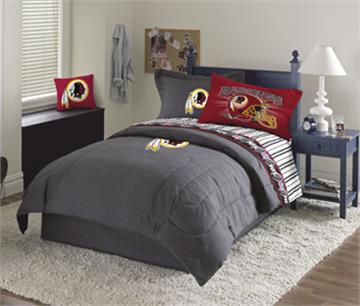 Washington Redskins Denim Comforter &amp; Sheet Set Combo | By DomesticBin