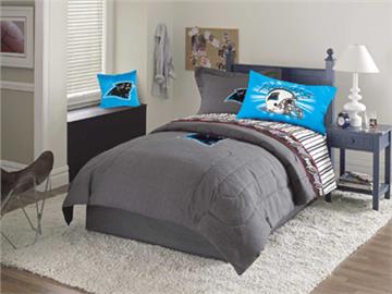 Carolina Panthers Denim Comforter &amp; Sheet Set Combo | By DomesticBin