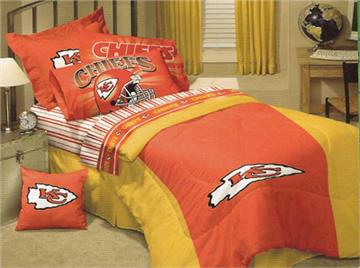 NFL LOGO Kansas City Chiefs Bedding | By DomesticBin