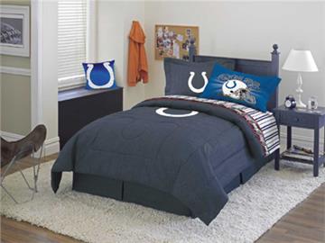 Indianapolis Colts  NFL Denim Comforter &amp; Sheet Set Combo | By DomesticBin